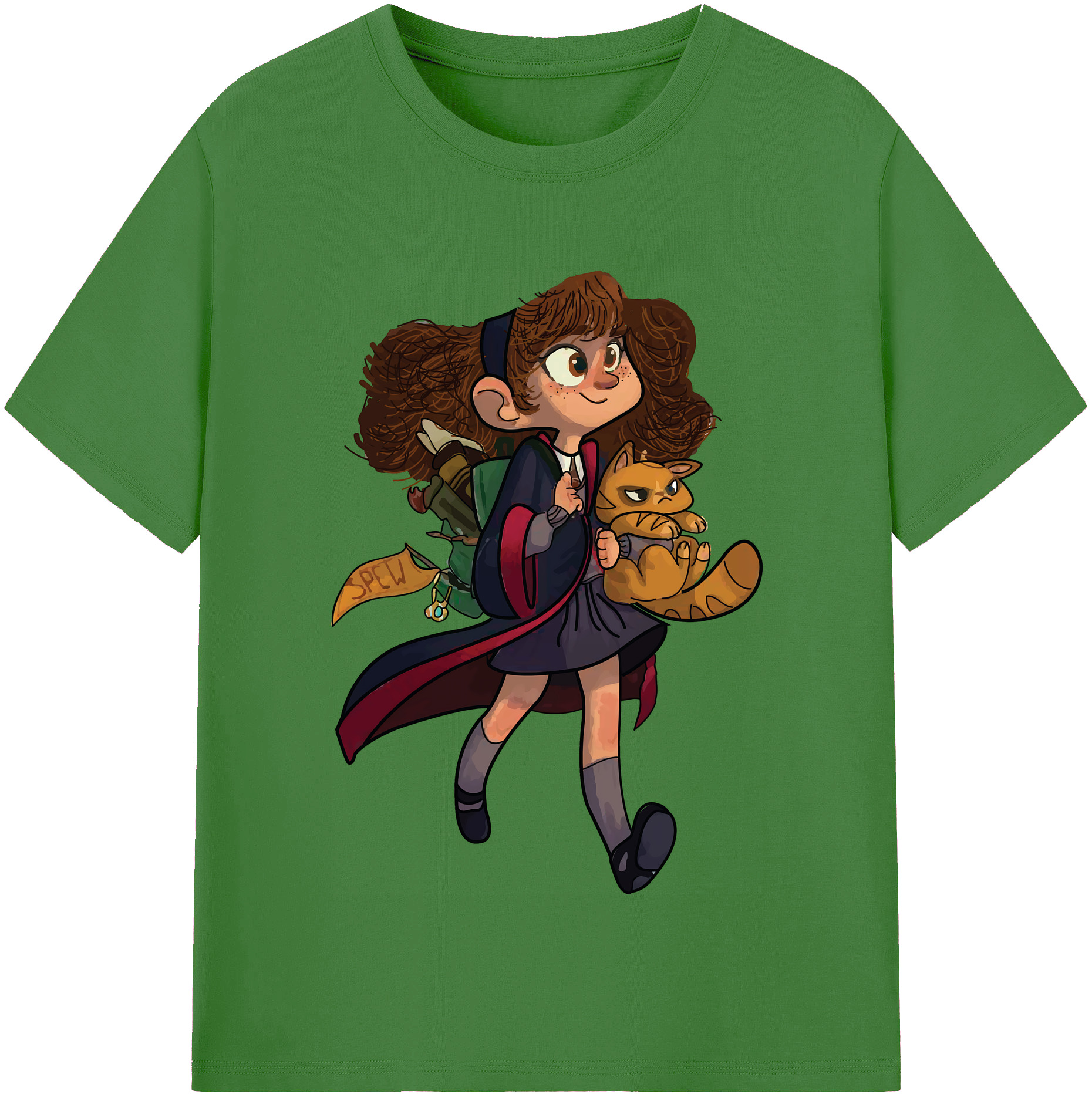 （画像用） Harry Potter ハリー・ポッターシリーズ レディースカジュアルプリントTシャツ（綿100％）
